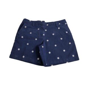 BRITISH KHAKI EMBROIDERED NAUTICAL KHAKI‎ SHORT SZ 2